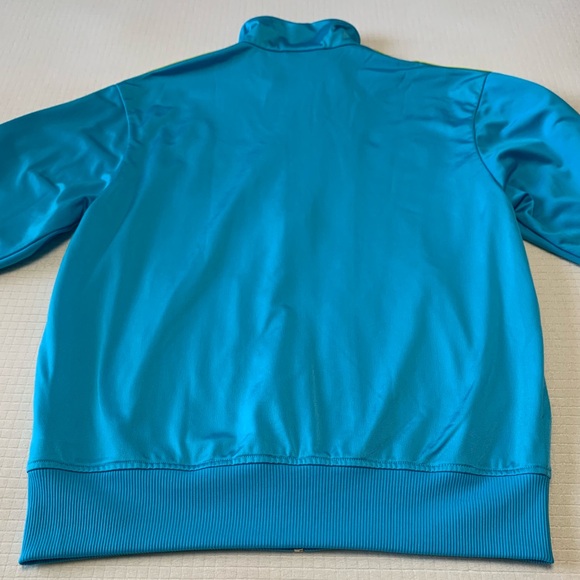 Adidas turquoise and yellow track jacket - Picture 10 of 16